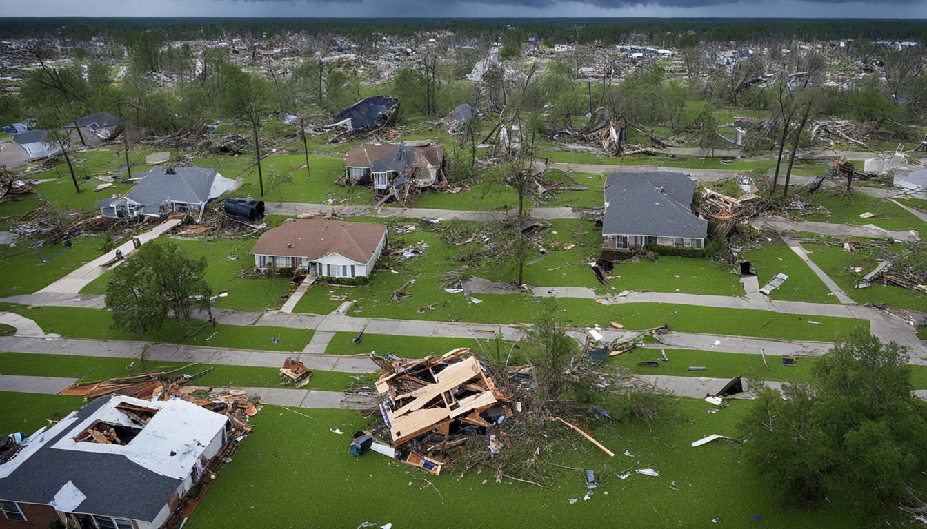 Tornado Lake Charles Louisiana April 15, 2024 Aftermath Legal Help Now