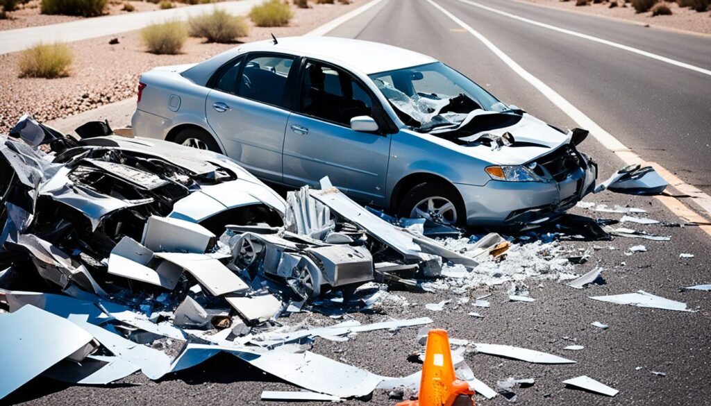 daños materiales y personales en accidentes de tránsito en Tucson
