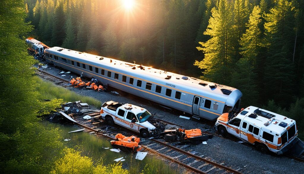 Train accident investigation